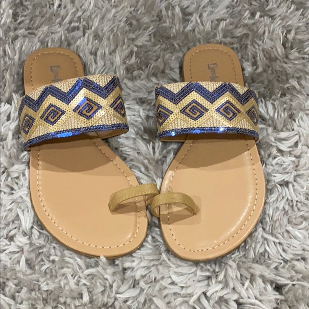 Ethnic women flat sandals